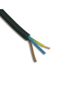 Mains Cable 3 X 2.5mm Ho7 Rubber Cable