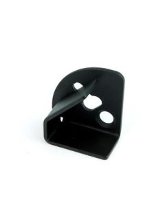 Mounting Brackets Pair For Led Aluminium Profile Black