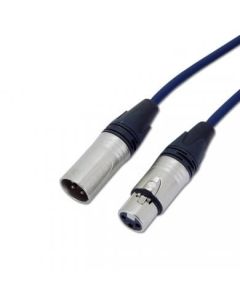 8m 3 Pin Dmx Lead Studio Series Blue
