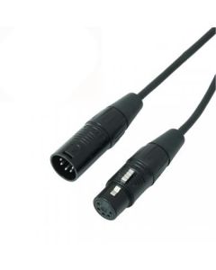 Dmx Cable 5 Pin Xlr Black 3m Re`an Nra-000-0805-030