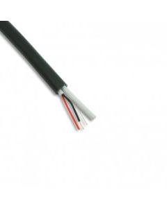 Microphone Multicore Cable 2 Pair Aes-ebu Black For Dmx And Analogue