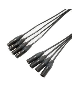20m 4 Way Xlr To Xlr Mutiway Lead Stage Snake