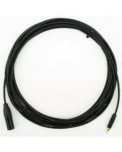 10m Stealth Series Patch Signal Lead Rca Black - Mxlr