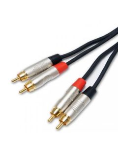 1m Dual Signal Rca Phono Red/white Signal Lead Nra-031-0080-010