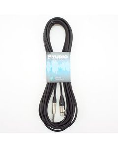 25m Balanced Line Cable Studio Series Jack To Female Xlr