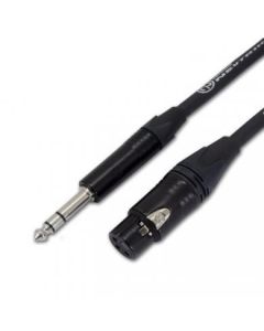 Stealth Series 6.3mm Jack To Female Xlr 2m Balanced Line Lead