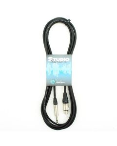 5m Balanced Line Cable Studio Series Jack To Female Xlr