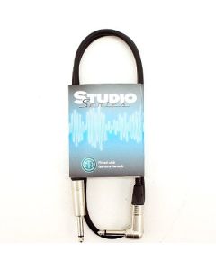 0.5m Studio Series Lo Noise Guitar Instrument Lead