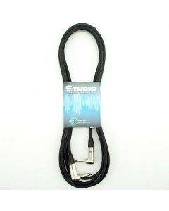 3m Studio Series Lo Noise Guitar Instrument Lead Right Angled Connector