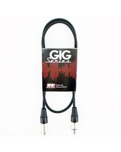 Microphone Lead Balanced Moulded Nc3fx - Nc3mx - 1m Black Re`an