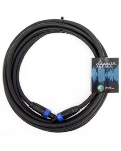 10m Pa Speaker Lead 4mm 4 Core Cable Speakon Connectors, Studio Series