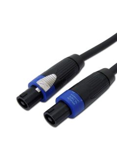 40m Pa Speaker Lead 4mm 4 Core Cable Speakon Connectors, Studio Series
