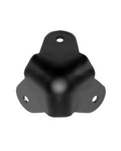 Cabinet Corner Black Internal Radius 12mm C1823k
