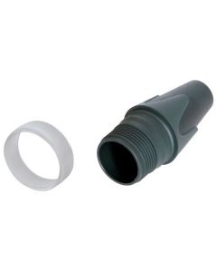 Neutrik Black Boot For D-series Mxx & Fxx With Clear Ring Bxx-cr