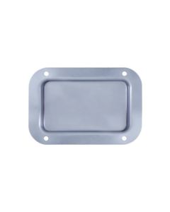 Recess Dish Plain Zinc 130 X 89mm D0941z