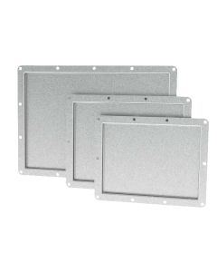 Recess Dish Plain Zinc 212mm X 152mm To Suit Tour Labels D2116l D2116z
