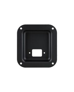 Recess Dish Punched For 1 X Iec Black, D0946-10k
