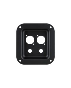 Neutrik D01k Black Dish Punched For 2 X Jack And 2 X D-series D01k