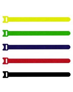 Hook & Loop Cable Tie Black 200mm T1513/200