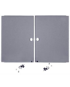 6u Smoked Credenza Plexiglass Doors R8600-czd6s