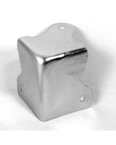 3 Hole Flat Brace Corner Zinc 1088