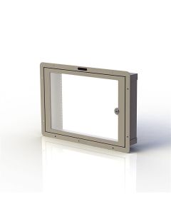 Penn Elcom RWB-M6-08UCM: 8U Cream In-Wall Rack Cabinet