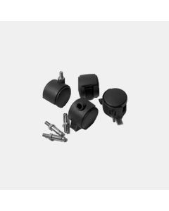4 Piece Light Weight Plastic Castor Kit For R8400 R8480