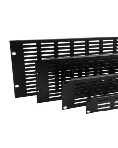 3u Rack Panel, Formed Slot Vented, R1279/3uk
