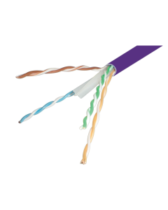 Cat6 U/utp Lsoh 305m Violet Ca-49280
