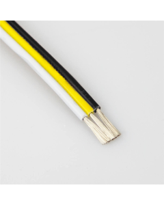 Led 3 Core Flat Cable 20awg Stranded Copper Ca3f20