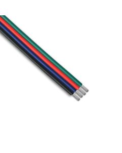 Led 4 Core Flat Cable 20awg 300v Awg20 B/bl/r/gr Wire