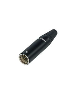 Rean Tiny 4 Pole Xlr Male Cable Rt4mc-b Connector