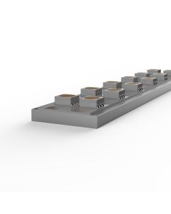 2m 3mm Aluminium Flat Bar For Led Flex Ledal19m2