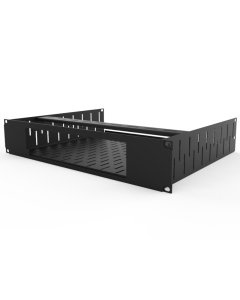 2u Vented Rack Shelf & Magnetic Faceplate For Xbox One X R1498/2uk-xbox1x