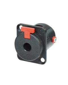 Neutrik Jack Socket Mono/stereo Cable Black Gold Contacts Nj3fp6c-b