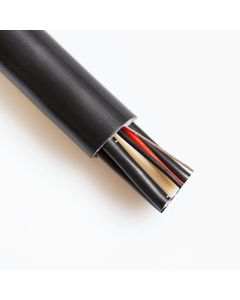 Mic Multicore Cable 6 Pair Aes-ebu Black For Dmx & Analogue Caunc06