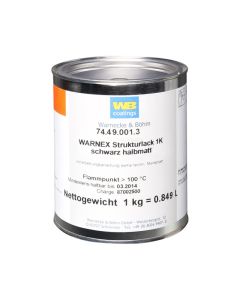 Cabinet Paint Black 1kg Mg-9714s