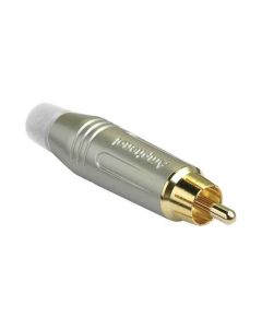 Rca Cable Plug Satin Finish White Acpr-swh Connector
