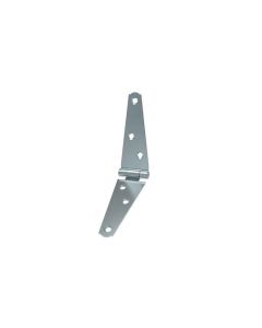 Small Crating Strap Zinc Hinge with Countersunk Holes