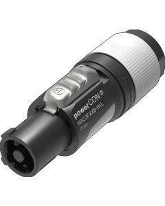 Powercon Mains Output 3 Pin 10 -16mm Connector, Neutrik NAC3FXXB-W-L