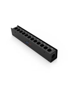 12 Hole Stage Box Punched For D-series Connectors, R2340-12