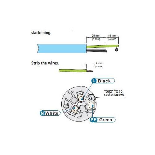 Neutrik Powercon Male 3 Pole 32 Amp Nac3mp-hc Connector