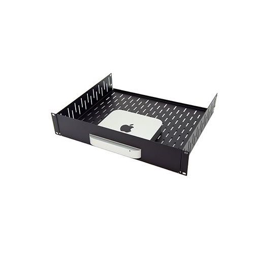 2u Vented Rack Shelf & Magnetic Faceplate For Mac Mini R1498/2uk-macmini13