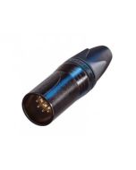 Neutrik Nc7mxx-b Xlr 7 Pin Male Cable Bk/shell G/con Connector