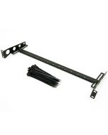 Penn Elcom R1320/1uk 1u Cable Support 19" Rack Bar - Inc Cable Ties