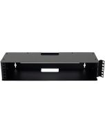 Penn Elcom R2520-2u 2u Wall Mounted 19inch Rack With Hinged Rack Rail