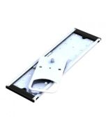 Cpu Holder Ex-1220s Silver Swivel Bracket With Sliding Track For Cpu-87 Ex-1220s