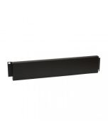 2u Security Rack Panel Black R1287/2bk