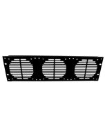 3u Rack Panel Punched For 3 Fans R1268/3uk/f3