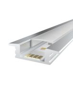 1m Kit 12.2mm Recessed Aluminium Profile Ledal08